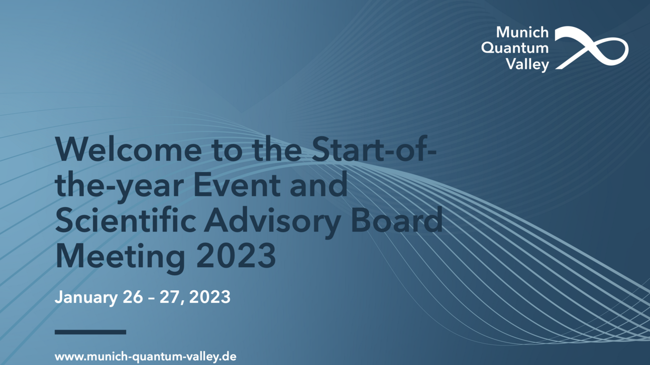 Welcome to the Start-of-the-year Event and Scientific Advisory Board Meeting. January 26-27, 2023